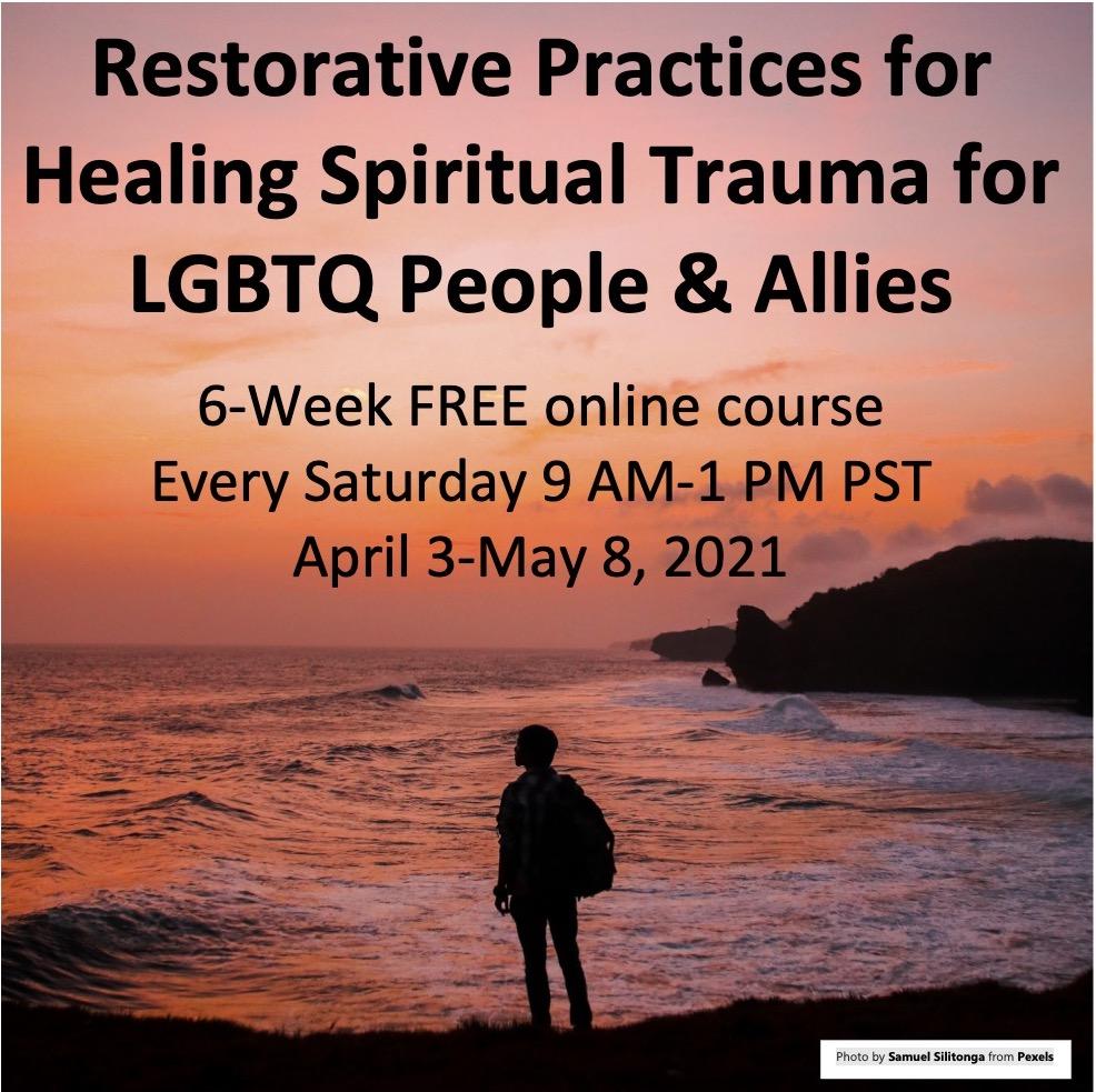 restorative practices for healing spiritual trauma for lgbtq people and allies course
